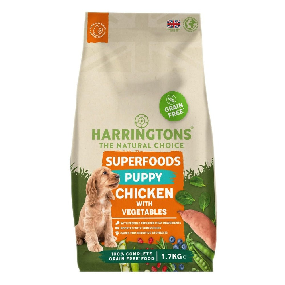 HARRINGTONS Superfoods Puppy Dry Food Chicken & Vegetables