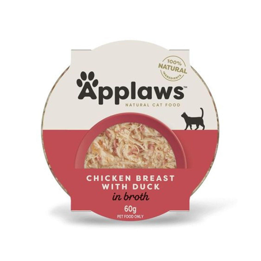 APPLAWS Cat Wet Food Pot 60gr (Various Flavours)