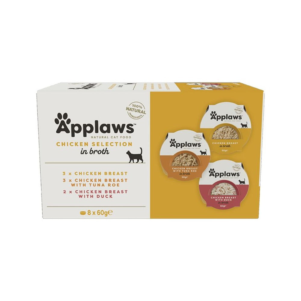 APPLAWS Multipack Chicken Selection (8x60gr Pots)
