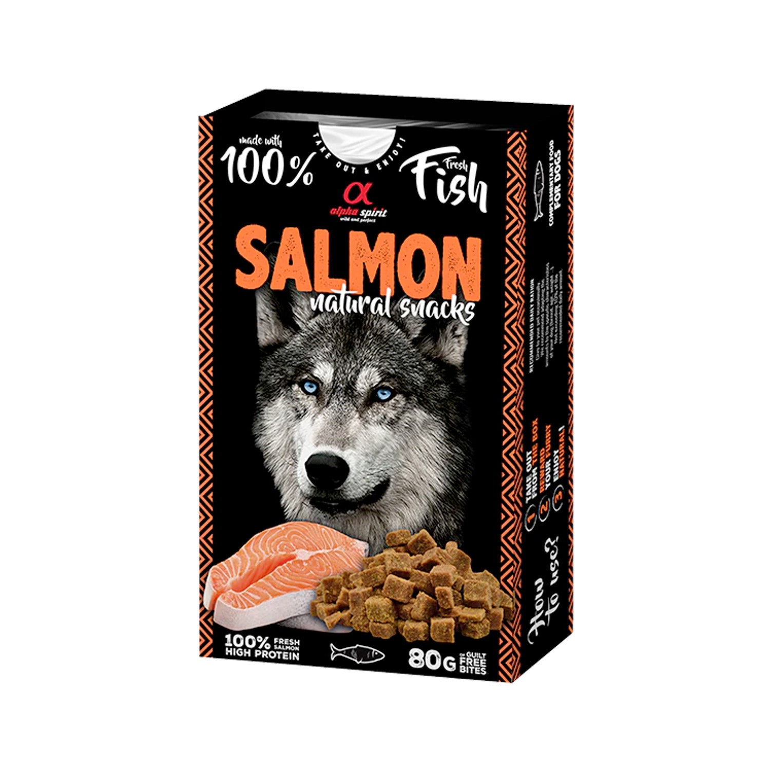 ALPHA SPIRIT Natural Snacks For Dogs ( Various Flavours 80 gr) EXP: Nov 2025 BUY 1 GET 1 FREE