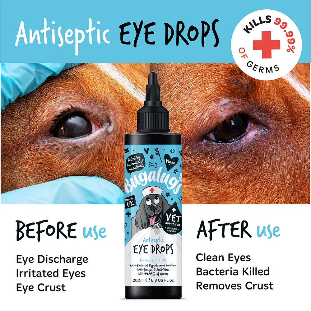 BUGALUGS Antiseptic Eye Drops (200ml)
