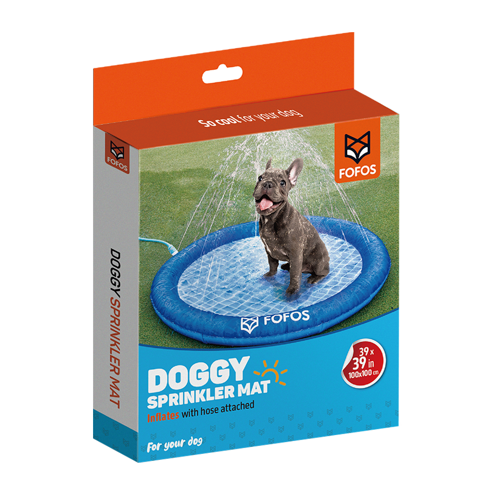 FOFOS Dog Sprinkler Mat