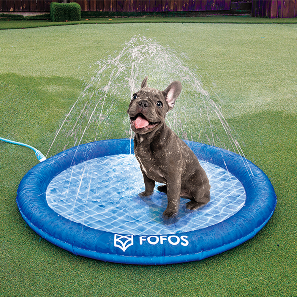 FOFOS Dog Sprinkler Mat