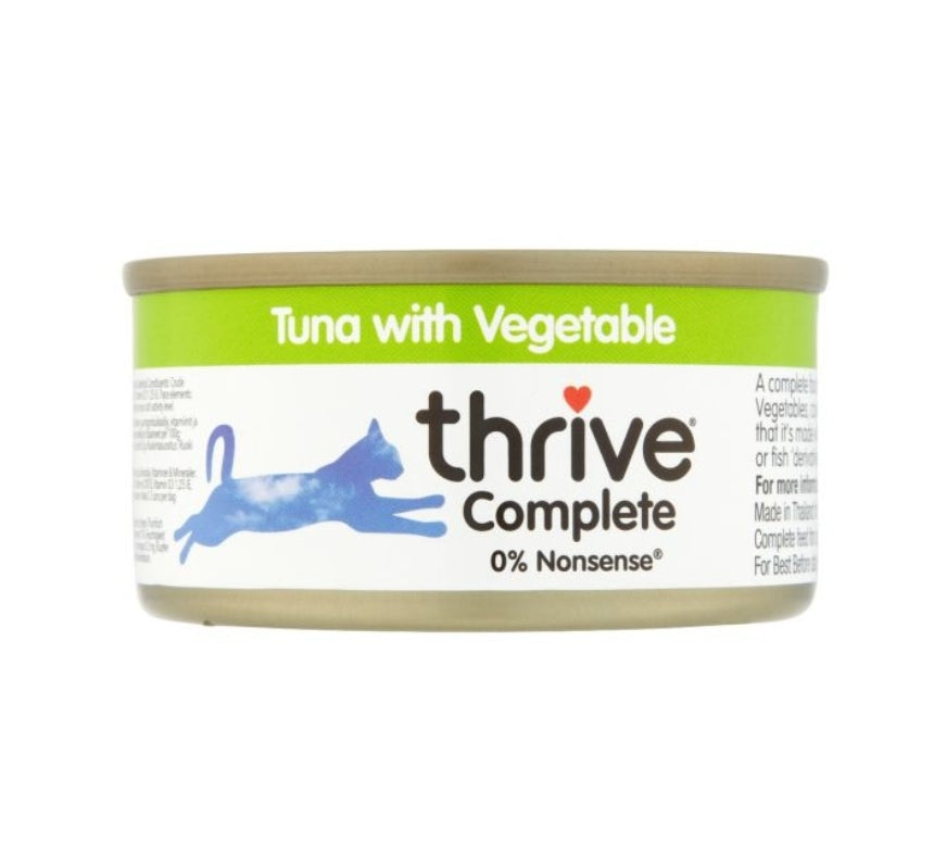 THRIVE Complete Cat Wet Food Fish Range 75gr (Various Flavors)
