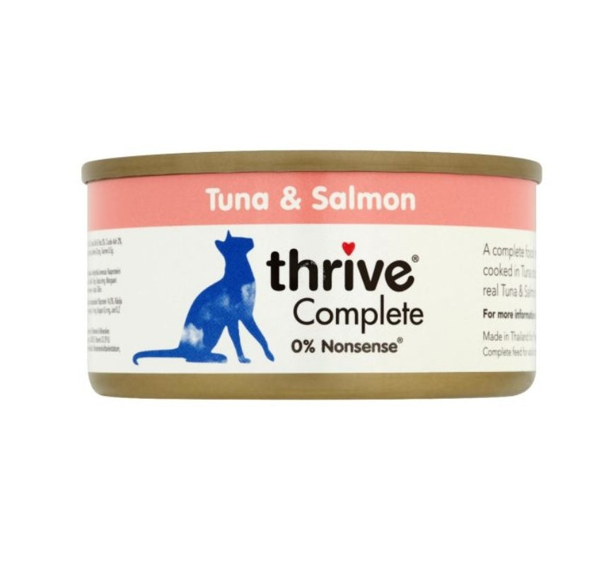 THRIVE Complete Cat Wet Food Fish Range 75gr (Various Flavors)