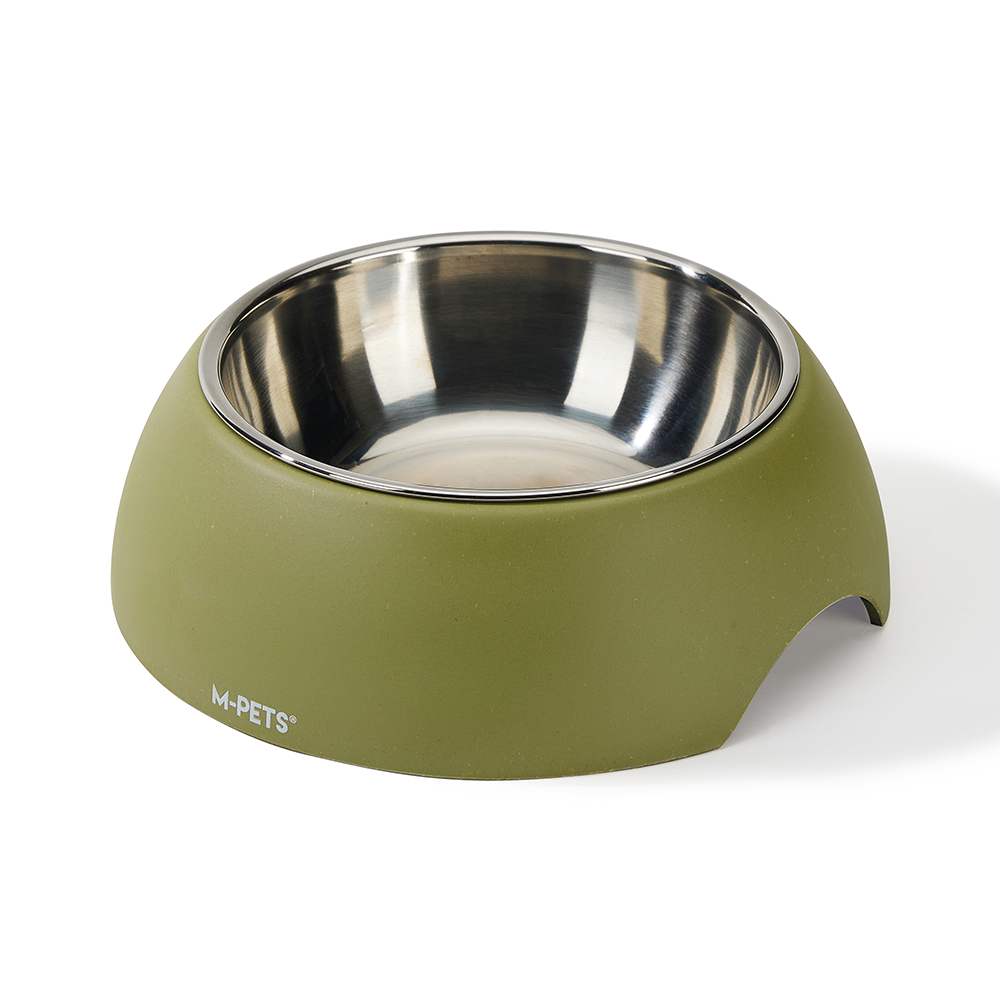 M-PETS Eco Bamboo Bowl (Various Colours)