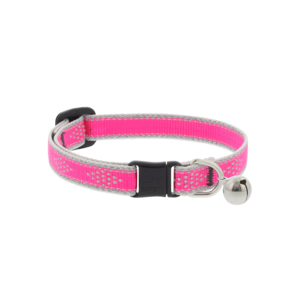 LUPINE PET Reflective Cat Collar With / Without Bell (Various Colors)
