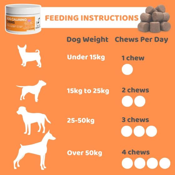 DOGSLIFE Calming Dog Treats (60 pcs)