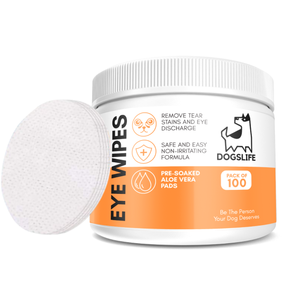 DOGSLIFE Eye Wipes With Aloe Vera (100pcs)