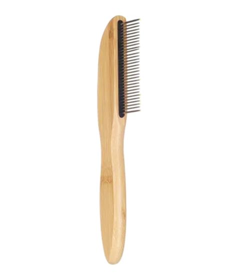 FLAMINGO Bamboo Fine Detangling Rotating 31 Pins Comb For Cat