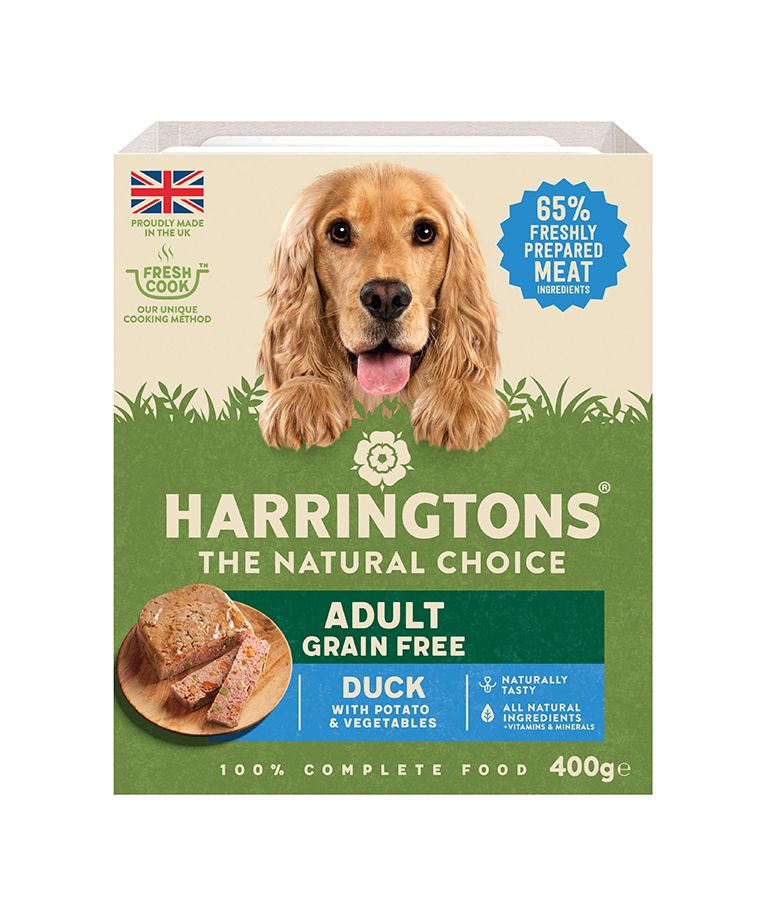HARRINGTONS Adult Dog Wet Food Various Flavours (400gr Tray)