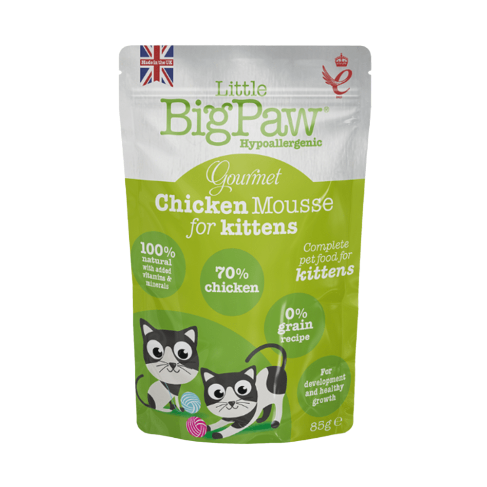 LITTLE BIG PAW Kitten Gourmet Chicken Mousse (85gr)