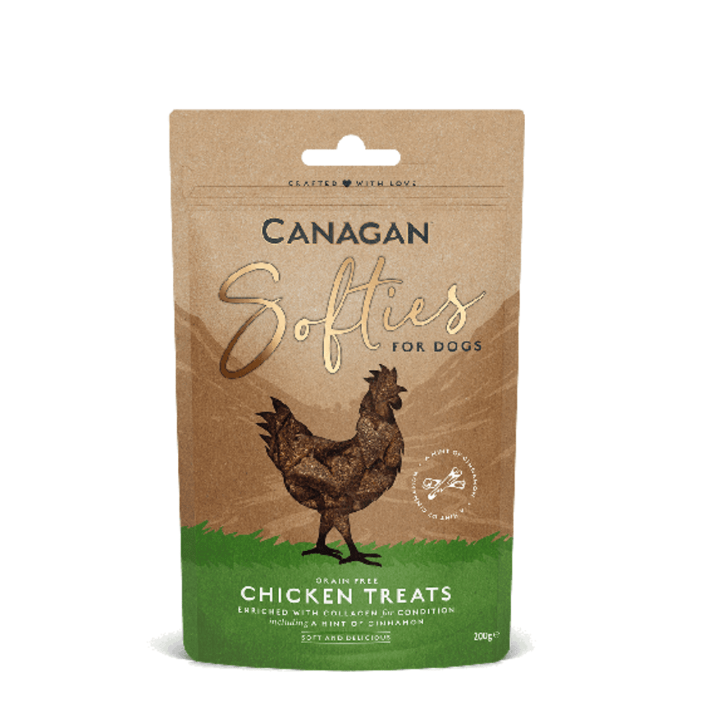 CANAGAN Softies Grain Free Dog Treats (Various Flavours 200g)