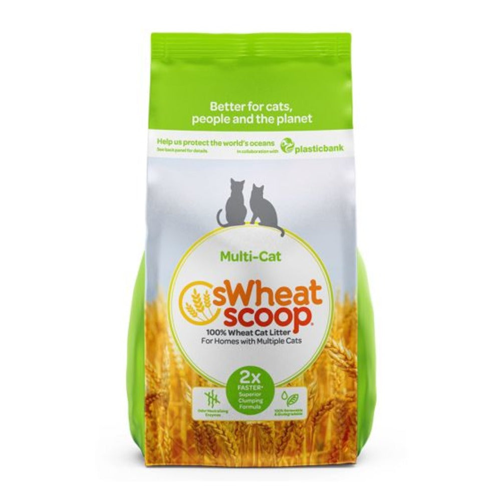 SWHEAT SCOOP Multi-Cat Natural Cat Litter