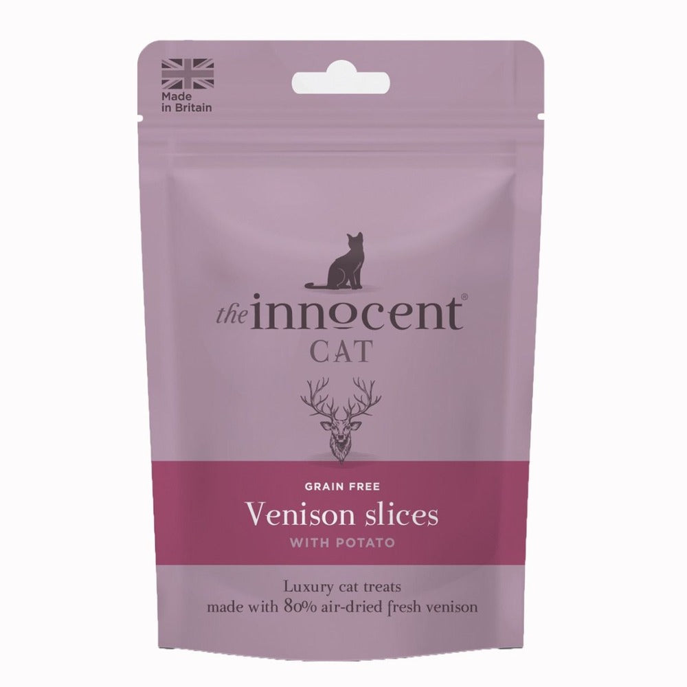 THE INNOCENT CAT Venison Slices With Potato Grain Free ( 70 gr)