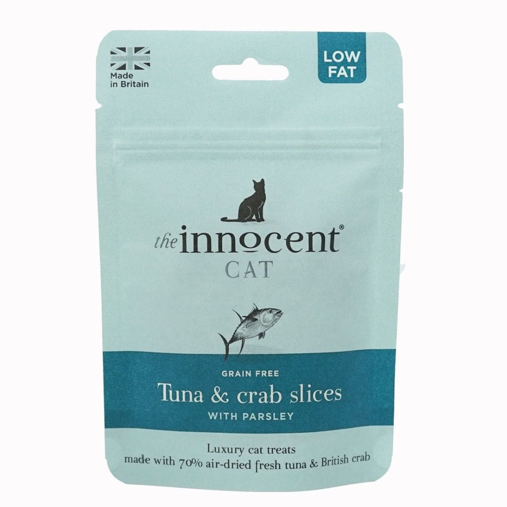 THE INNOCENT CAT Tuna & Crab Slices With Parsley Grrain Free ( 70 gr)
