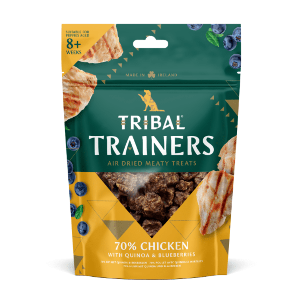 TRIBAL Trainers Dog Treats With Chicken, Quinoa & Bluberry (80gr)