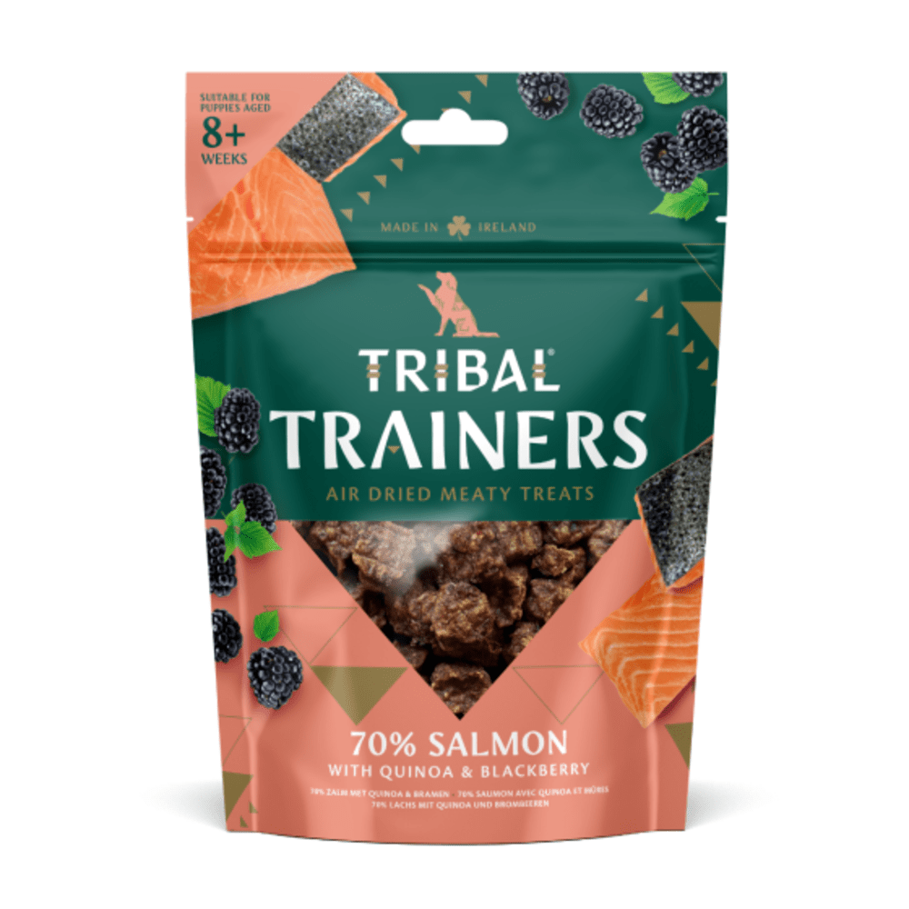 TRIBAL Trainers Dog Treats With Salmon, Quinoa & Blackberry (80gr)