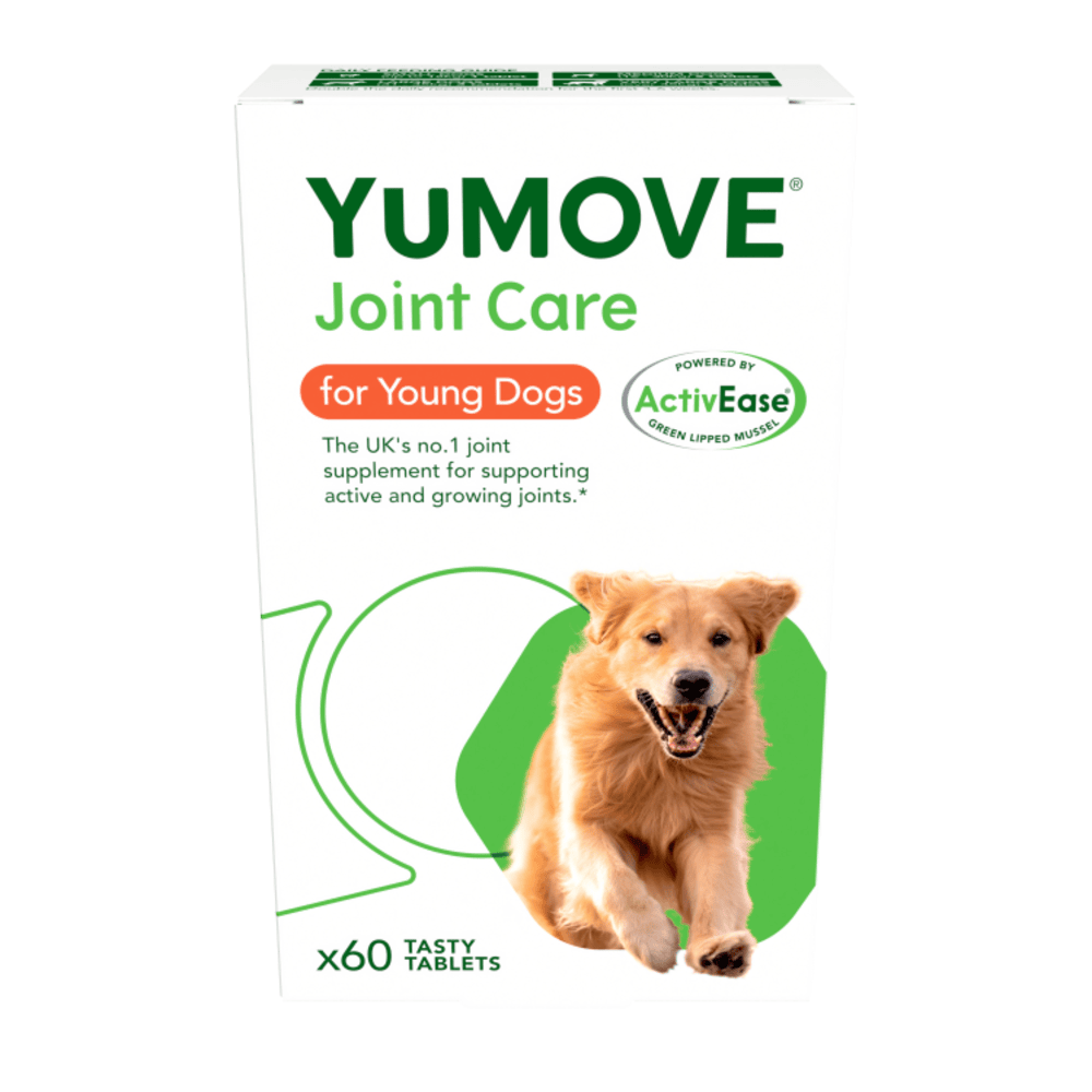 YUMOVE Joint Support Young and Active Dog Supplements ( 60 tabs)
