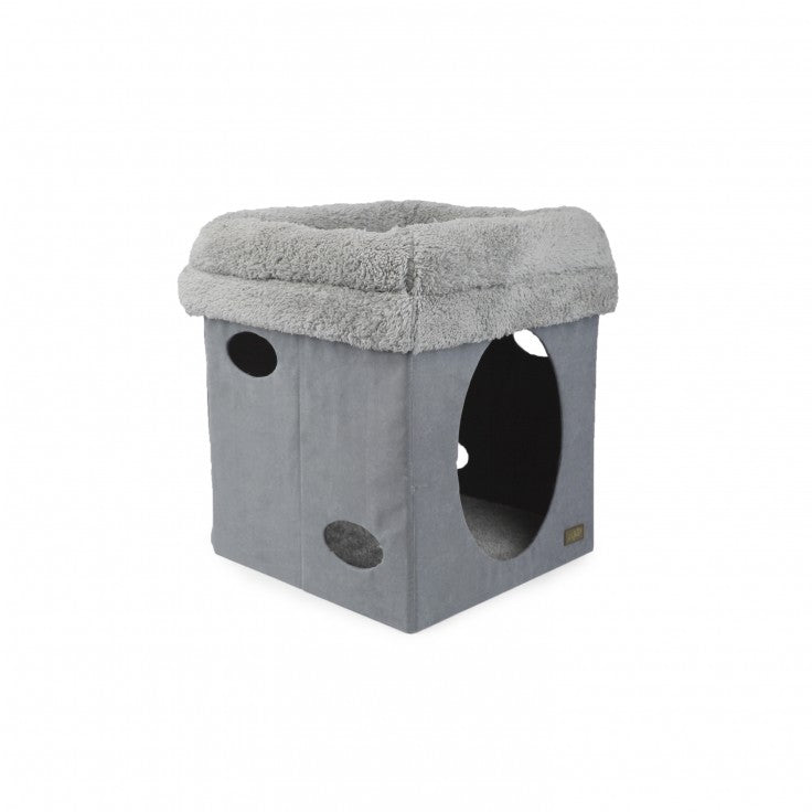 ALL FOR PAWS Lambswool 2-in-1 Cat Castle