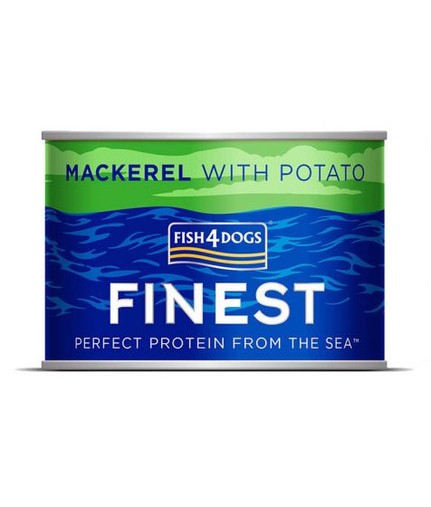 FISH4DOGS Complete Wet Dog Food Various Flavours (185gr Tins)