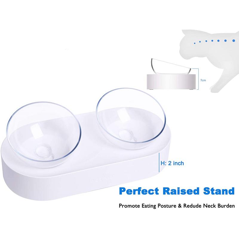 PETKIT Nano Double Adjustable Feeding Bowl
