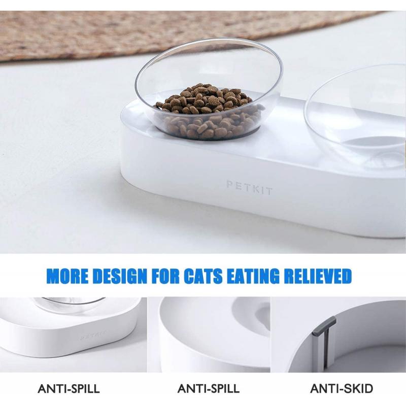 PETKIT Nano Double Adjustable Feeding Bowl