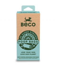 BECO Bags Mint Scented Poo Bags 60pcs