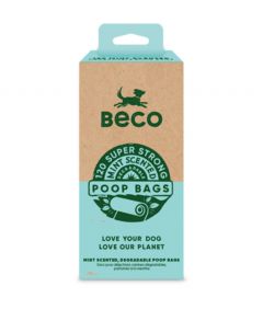 BECO Bags Mint Scented Poo Bags 120pcs
