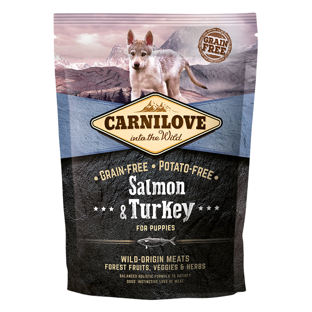 CARNILOVE Salmon & Turkey For Puppies