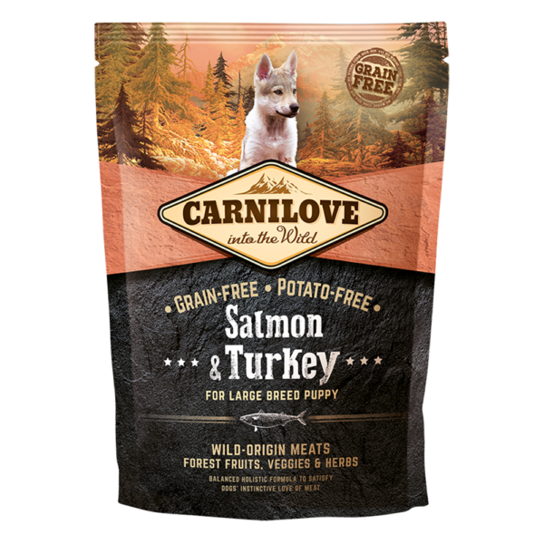 CARNILOVE Salmon & Turkey For Large Breed Puppies