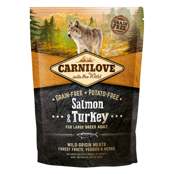 CARNILOVE Salmon & Turkey For Large Breed Adult Dogs