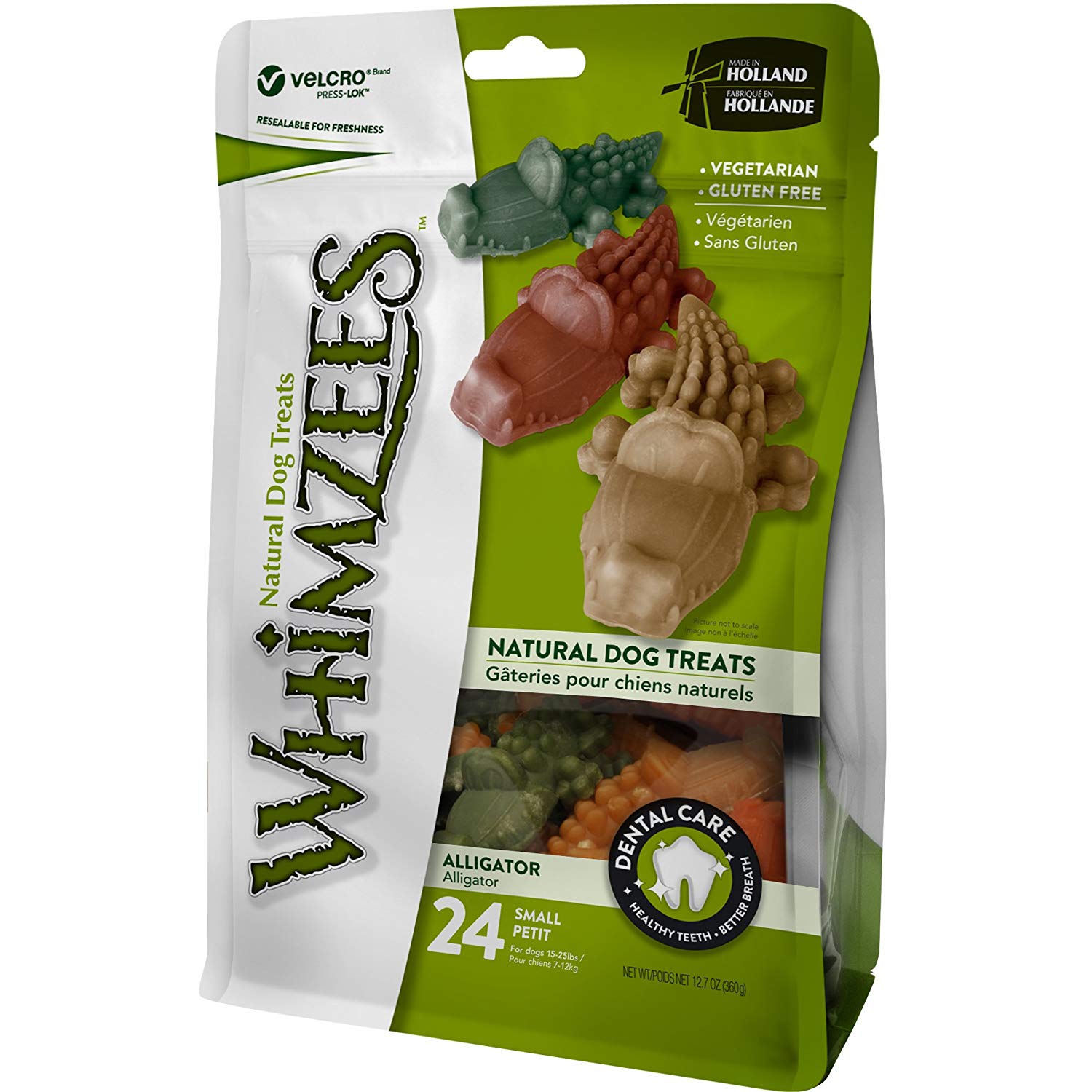 WHIMZEES Alligator Small Mix Colors (24pcs)