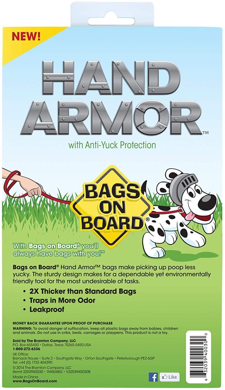 BAGS ON BOARD Pickup Bags Hand Armor Extra Thick (100bags)