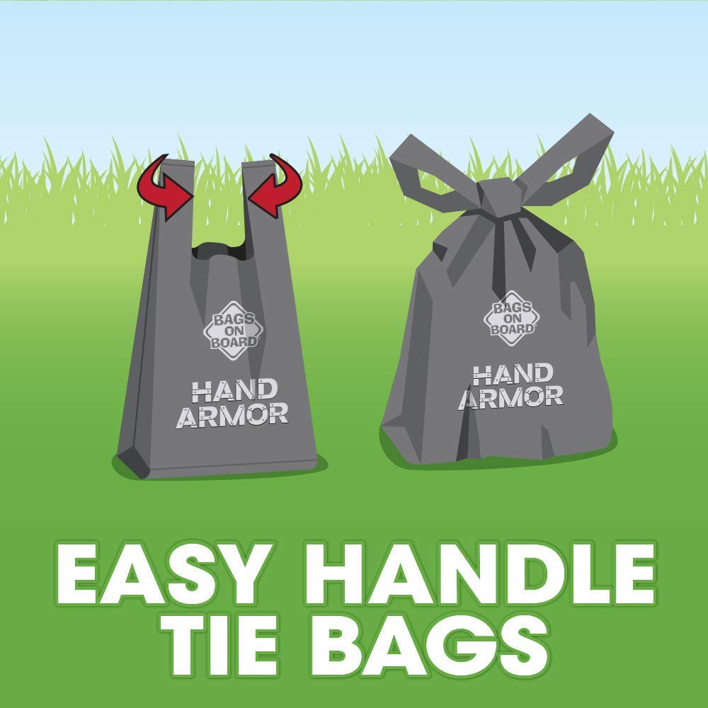 BAGS ON BOARD Pickup Bags Hand Armor Extra Thick (100bags)