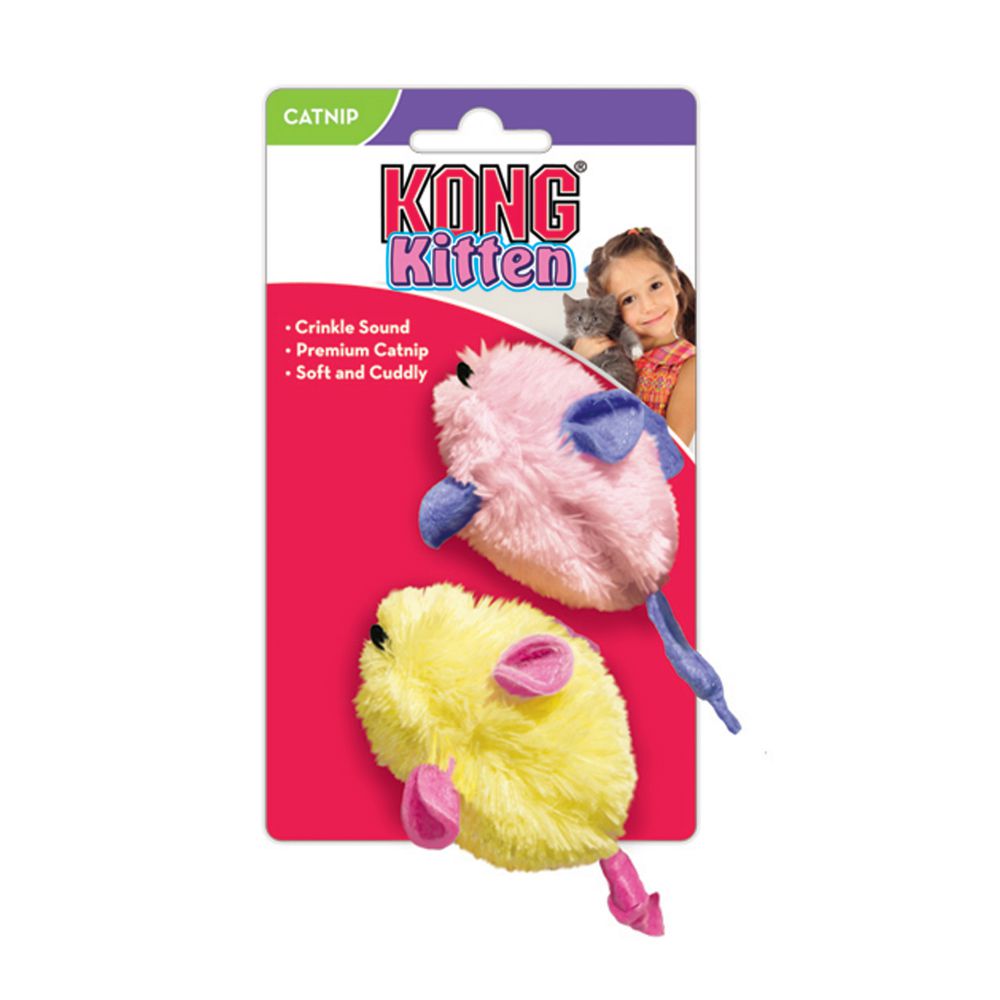 KONG Kitten Toy Mouse (2pcs)
