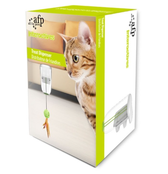 ALL FOR PAWS Interactive Cat Treat Dispenser