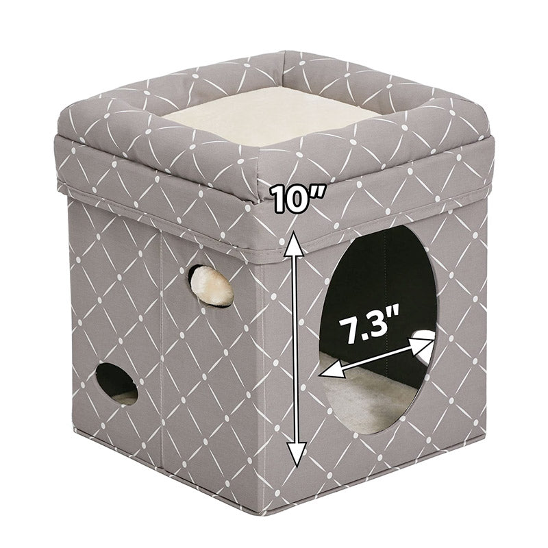 MIDWEST Curious Cat Cube Mushroom
