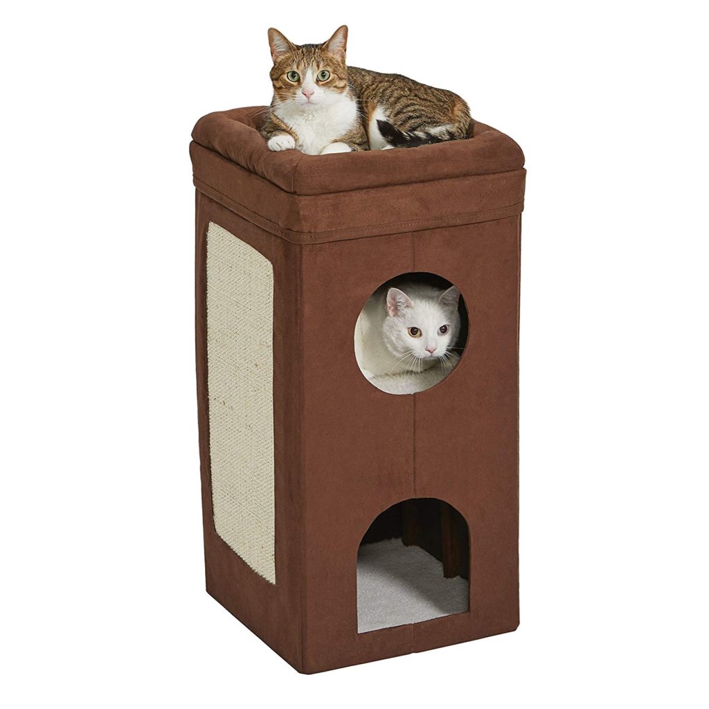 MIDWEST Curious Cat Condo Brown