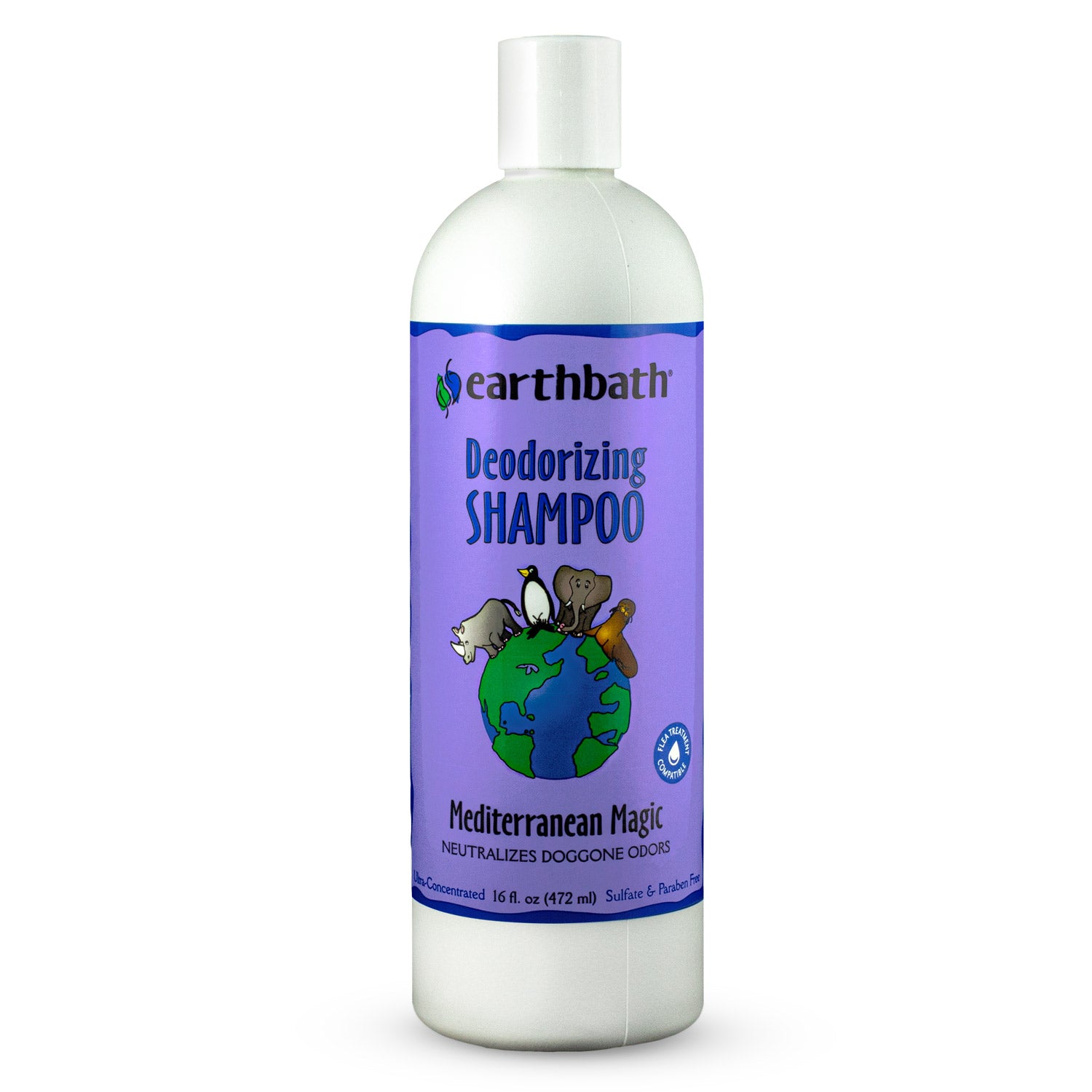 EARTHBATH Deodorizing Shampoo (Mediterranean Magic) 472ml