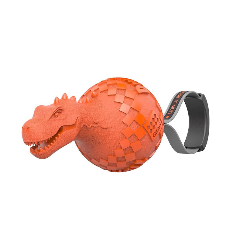 GIGWI Dinoball 'Push to Mute' (T-Rex)