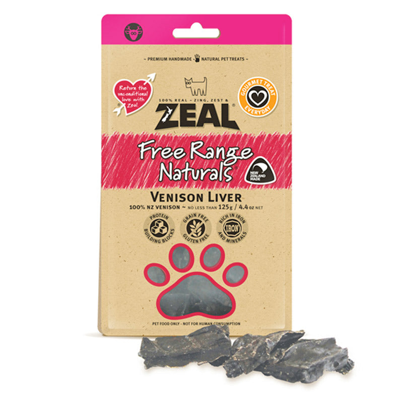ZEAL Venison Liver 125gr