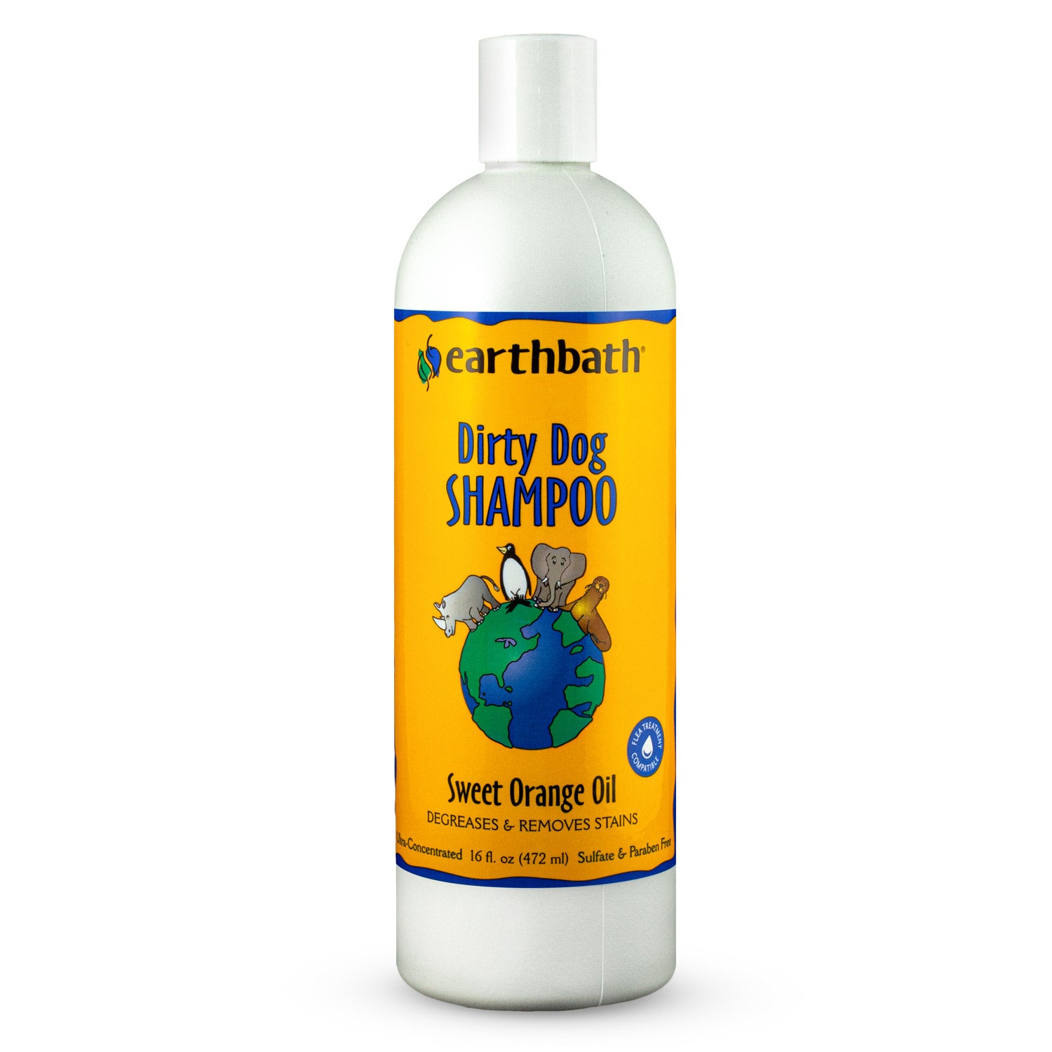 EARTHBATH Dirty Dog Shampoo (Sweet Orange Oil) 472ml