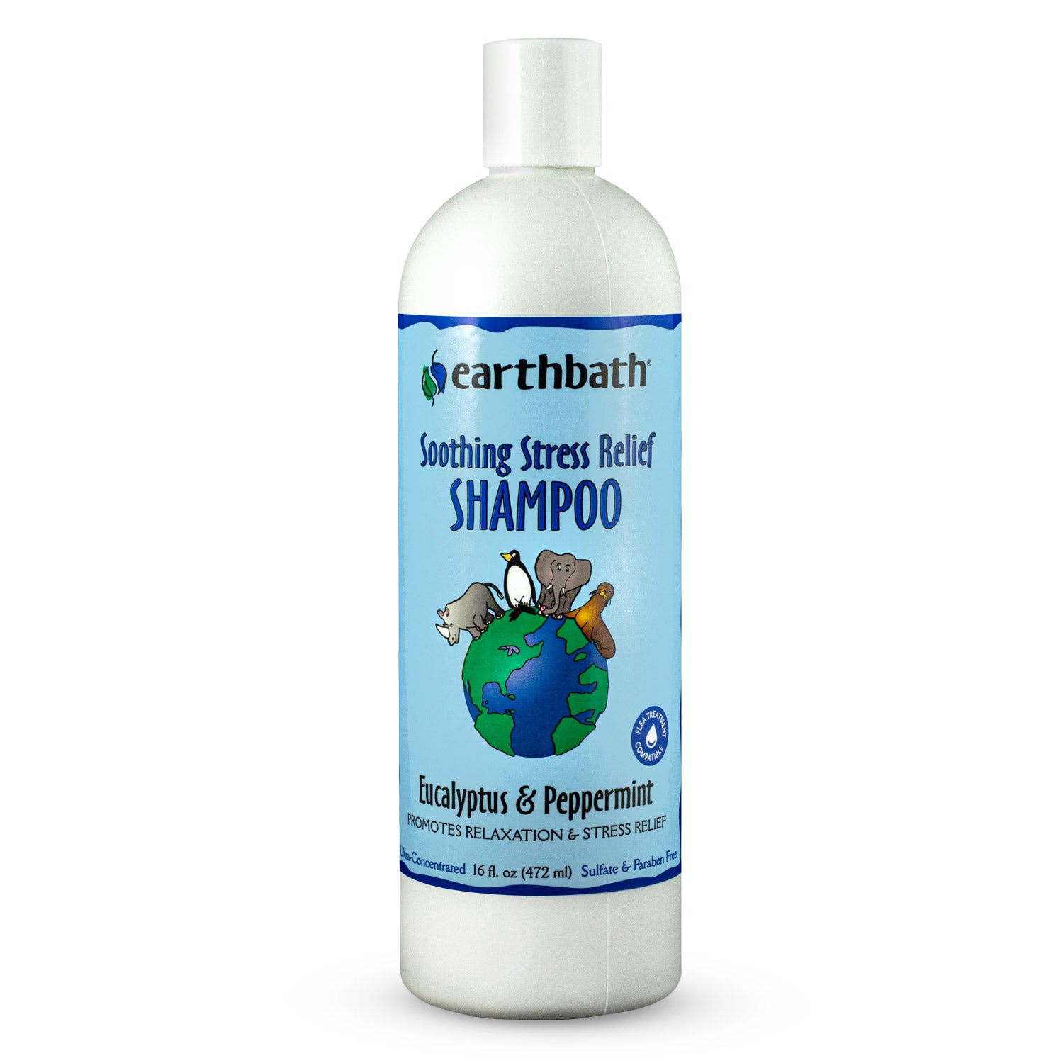EARTHBATH Soothing Stress Relief Shampoo (Eucalyptus & Peppermint) 472ml