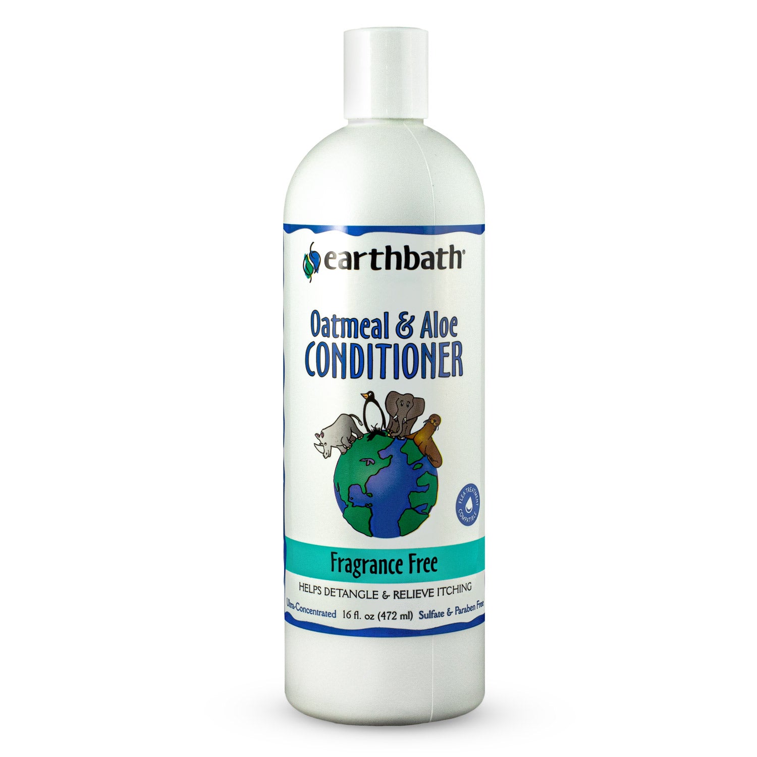 EARTHBATH Oatmeal & Aloe Conditioner (Fragrance Free) 472ml