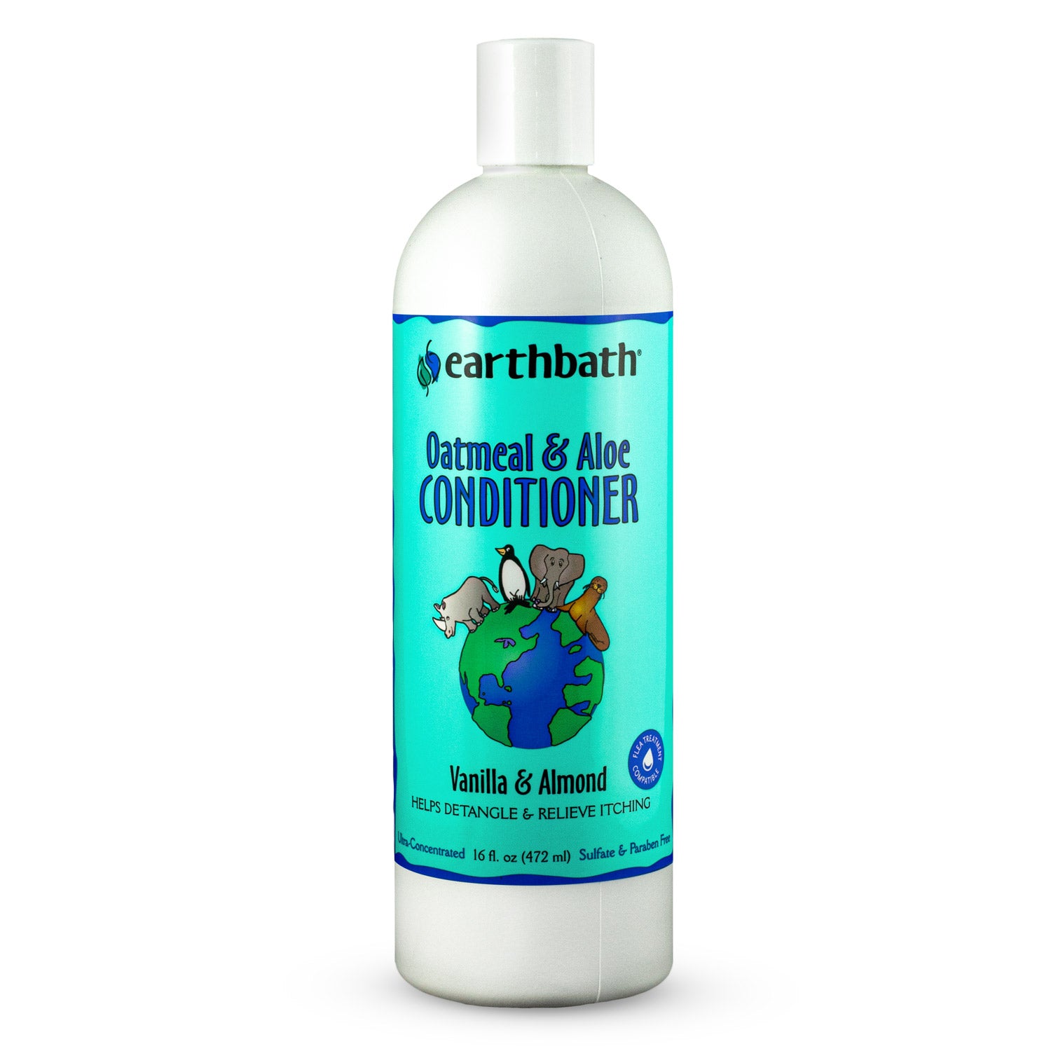 EARTHBATH Oatmeal & Aloe Conditioner (Vanilla & Almond) 472ml