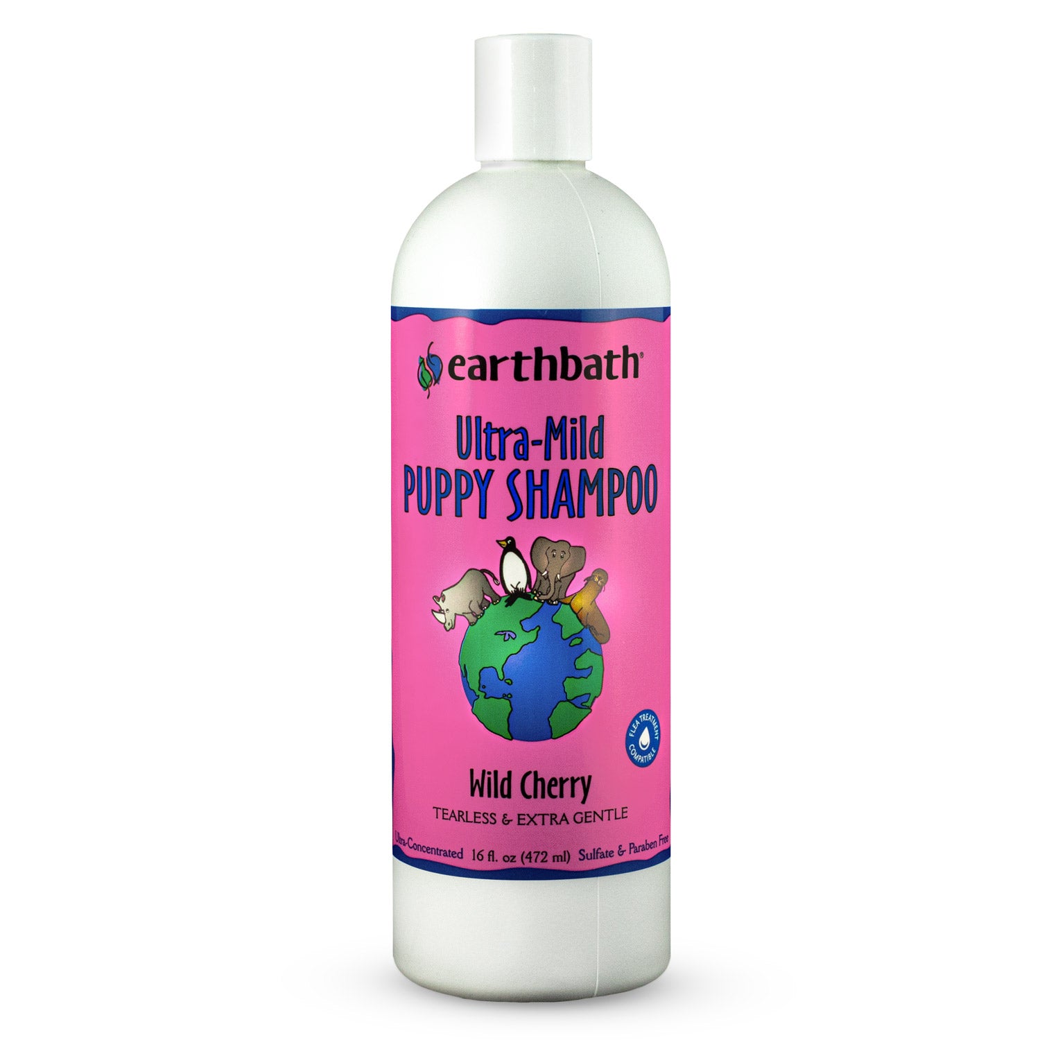 EARTHBATH Ultra-Mild Puppy Shampoo (Wild Cherry) 472ml
