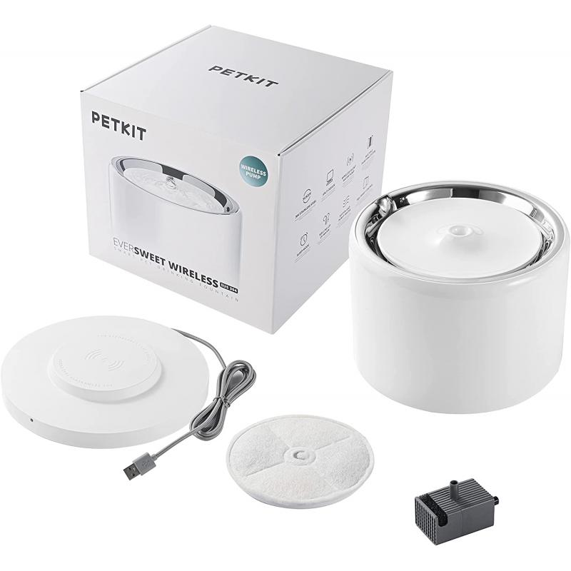 PETKIT Eversweet 3 PRO Stainless Steel Automatic Water Fountain with Wireless Pump