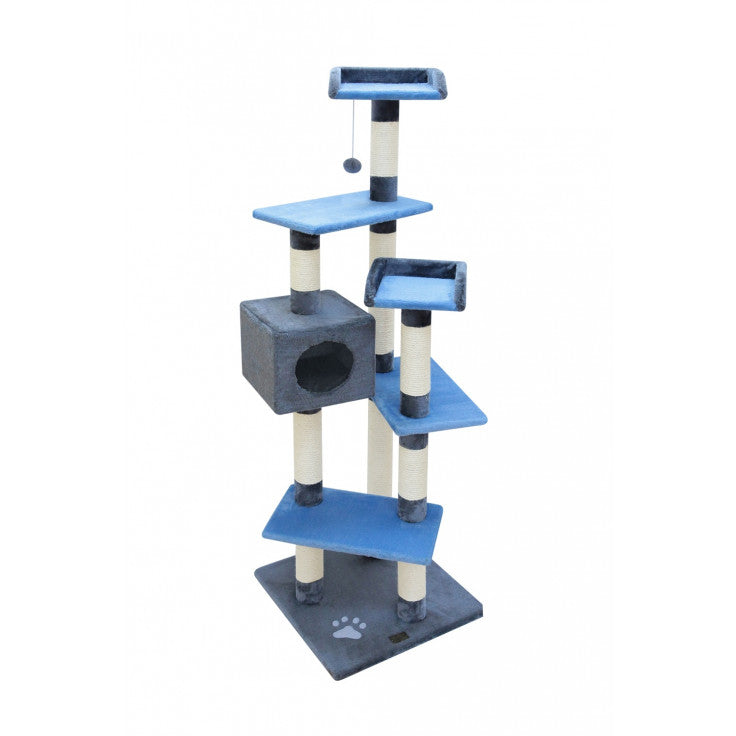 FAUNA INTERNATIONAL Mateus Cat Tree Blue