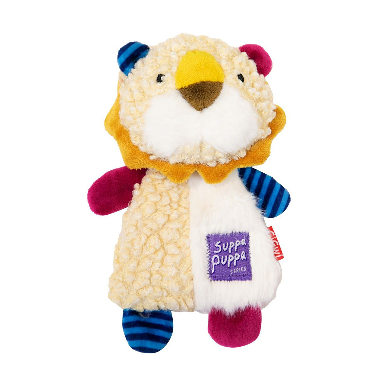 GIGWI Suppa Puppa Lion (Squeaker/Krinkle inside)